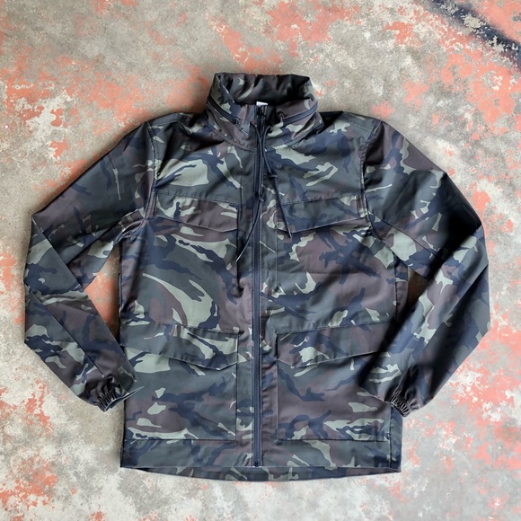 Camo Jacket Water Resistant Utility Jacket Old Navy GoH20 - Picture 1 of 8